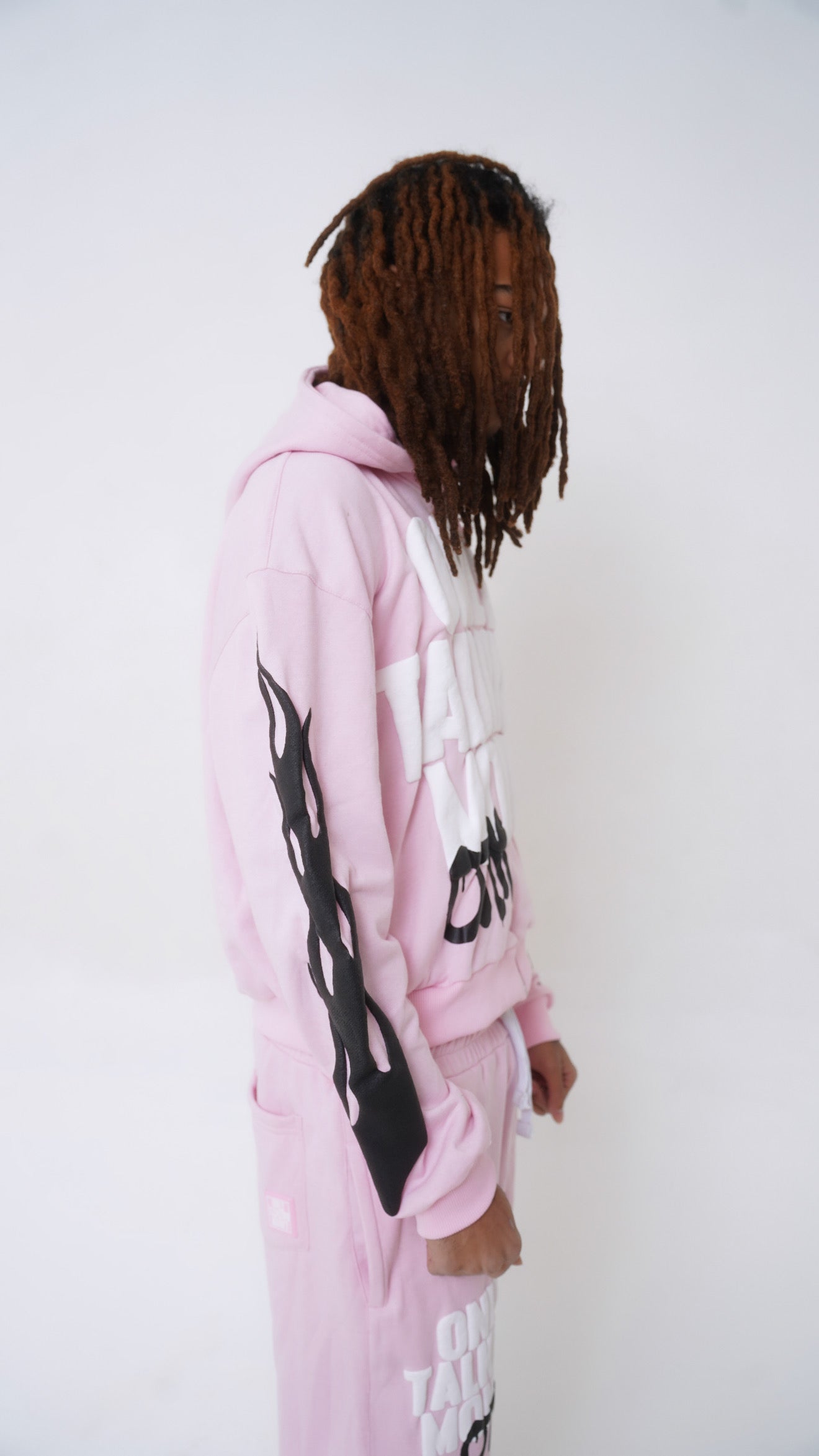 OnlyTalkingMoney V3 (Pink & Black)  Flame Jacket