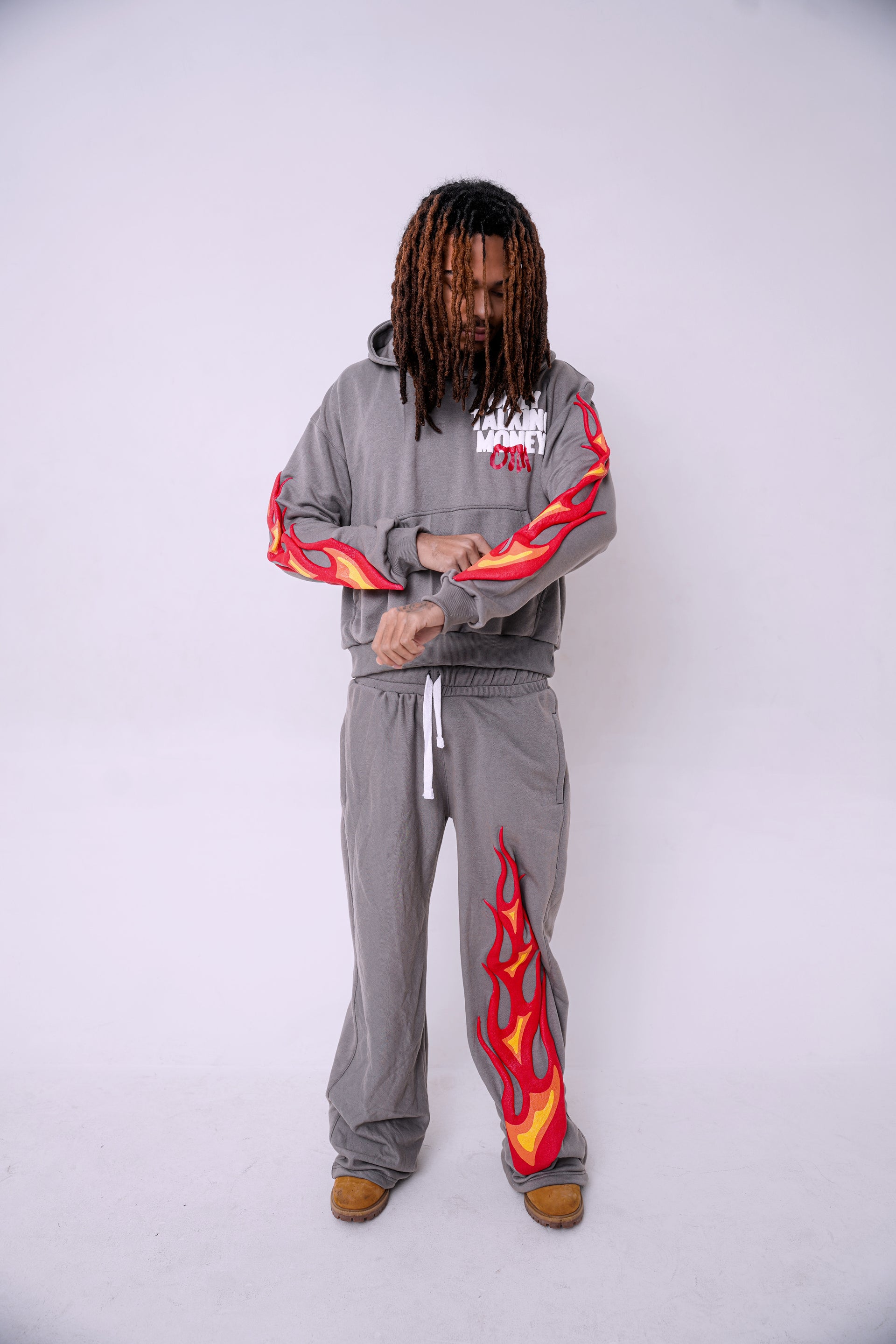 OnlyTalkingMoney Flame Set (Grey)