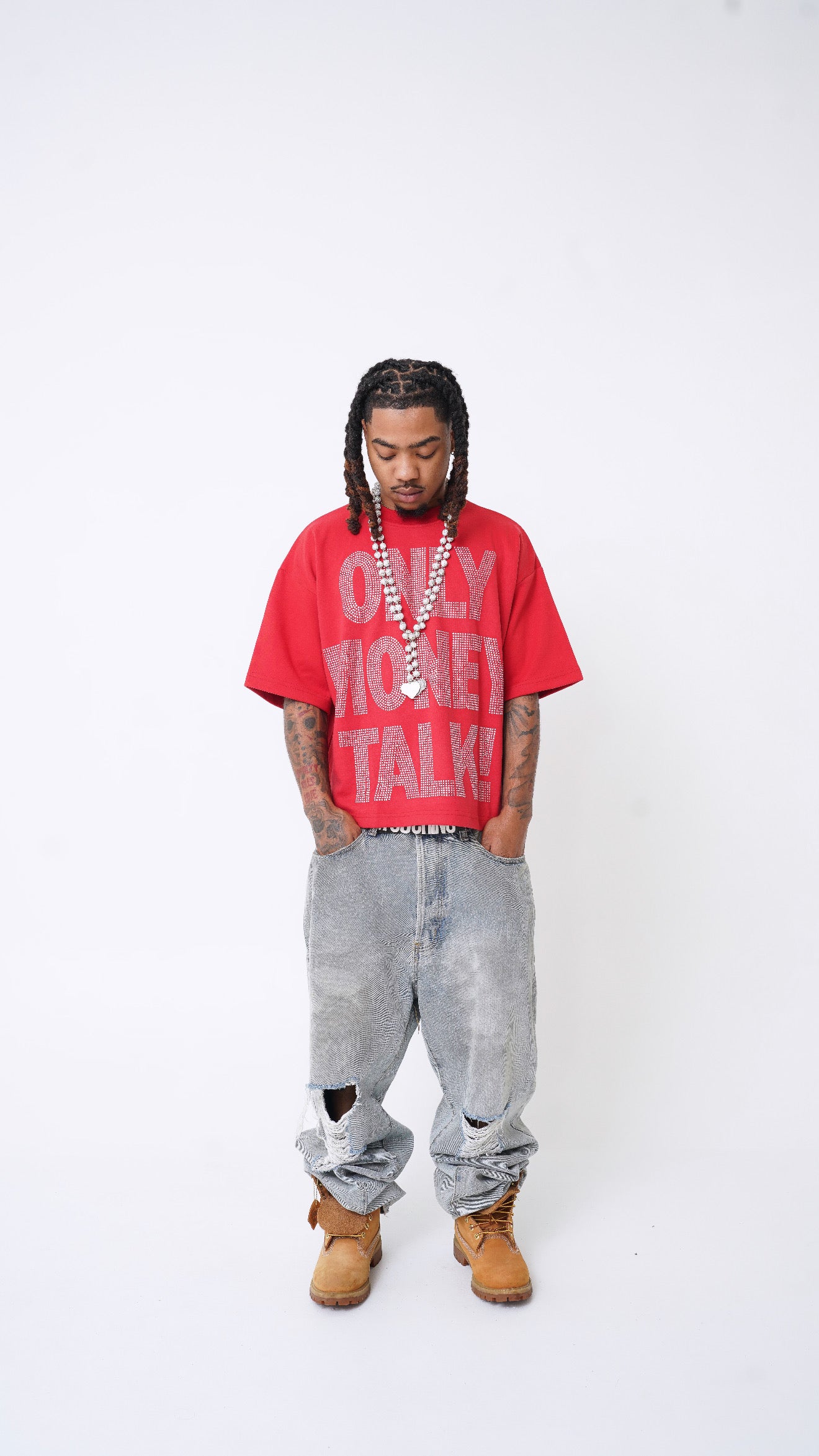 OnlyMoneyTalk Diamond (Red) Tee