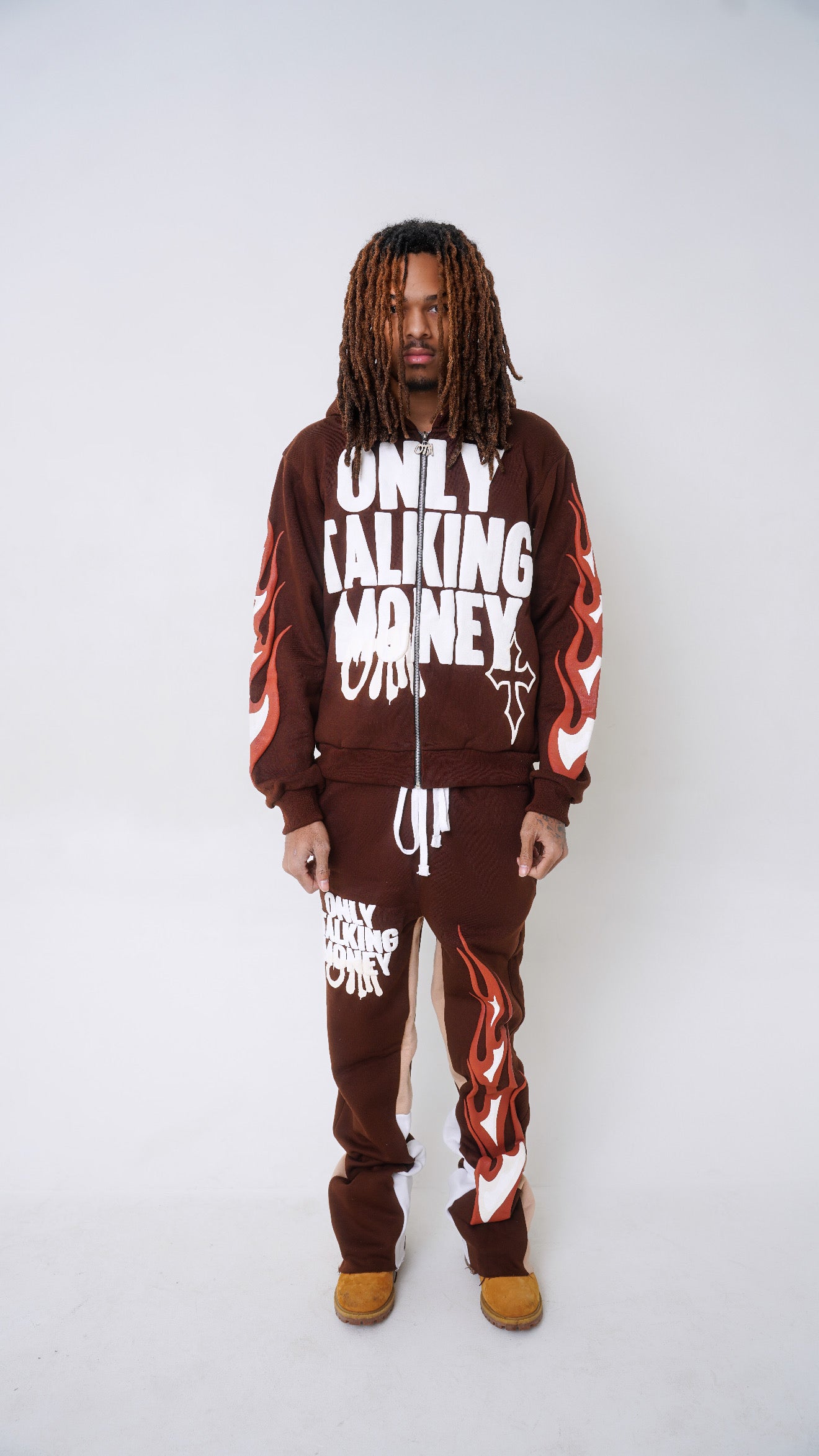 OnlyTalkingMoney Flame Set (Brown)