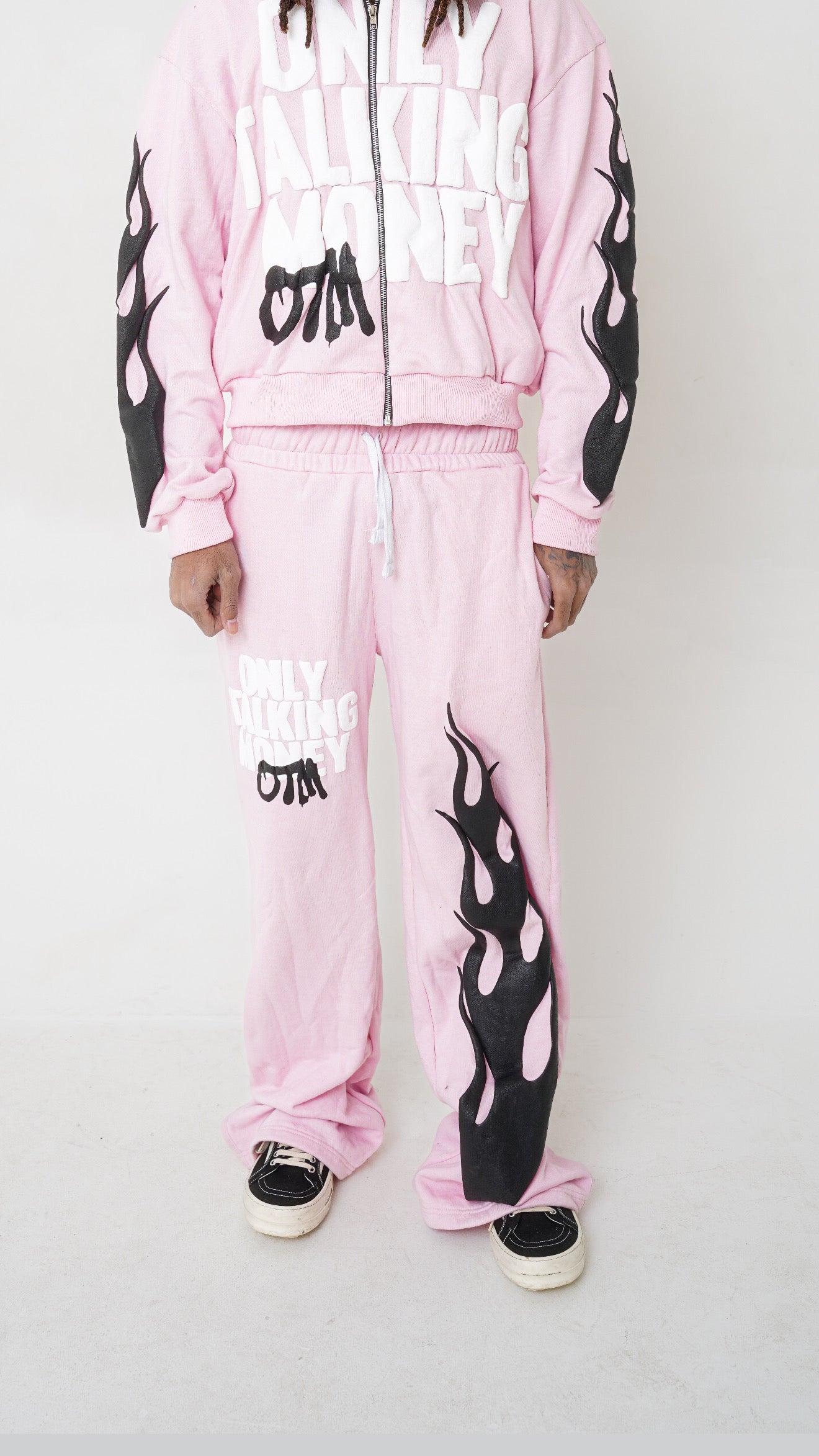 OnlyTalkingMoney V3 (Pink & Black) Sweats