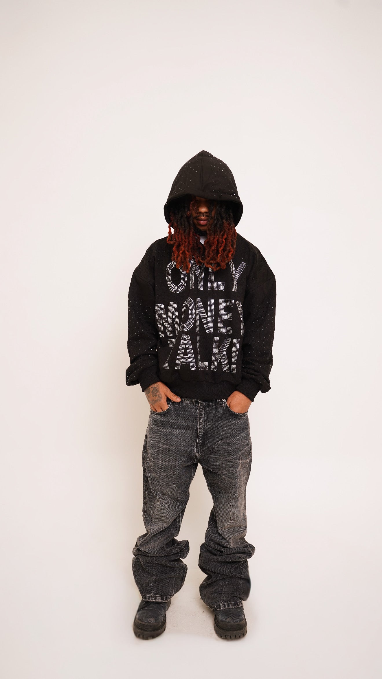 OnlyMoneyTalk “Black” Pop Star Hoodie